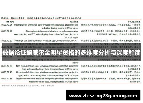 数据论证鲍威尔全明星资格的多维度分析与深度解读