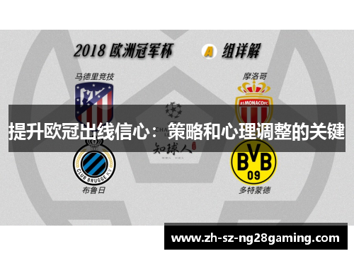 提升欧冠出线信心：策略和心理调整的关键