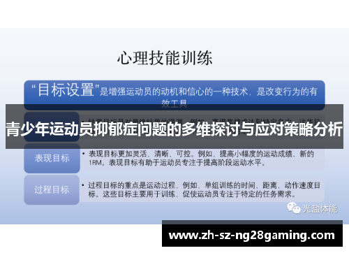 青少年运动员抑郁症问题的多维探讨与应对策略分析